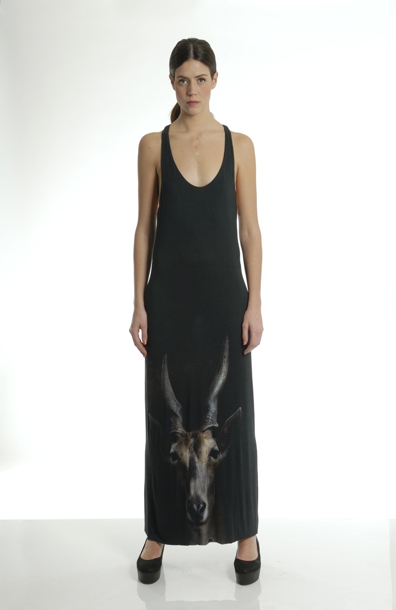 LMDC - long animal dress